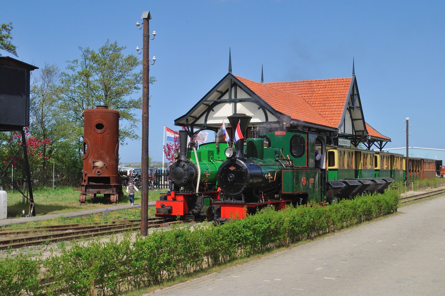 Een dagje Stoomtrein Katwijk Leiden