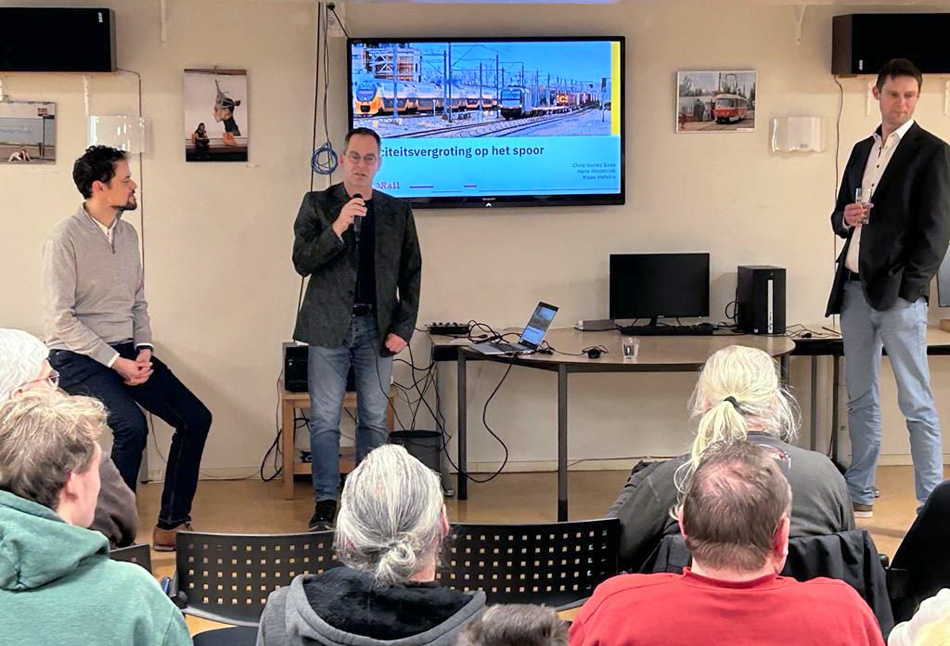 Presentatie ‘Capaciteits­vergroting op het spoor’