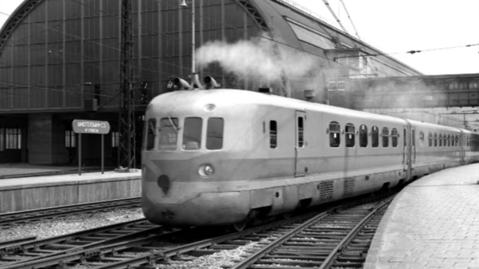 “Picardie” als D128 Amsterdam-Parijs (ca. 1956)