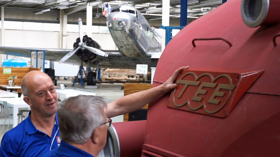 De TEE in het Nederlands Transport Museum (2 films)