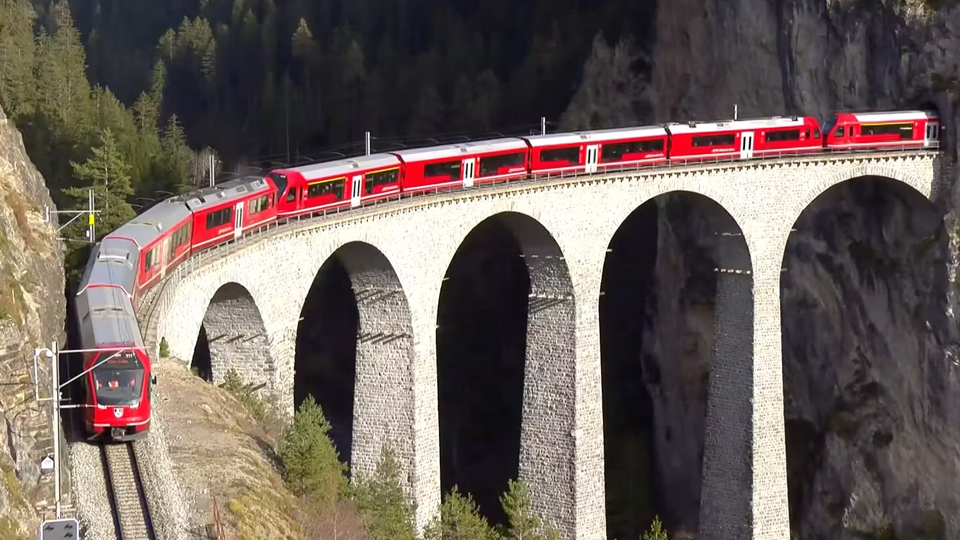 Langste trein ter wereld (Zwitserland 2022)