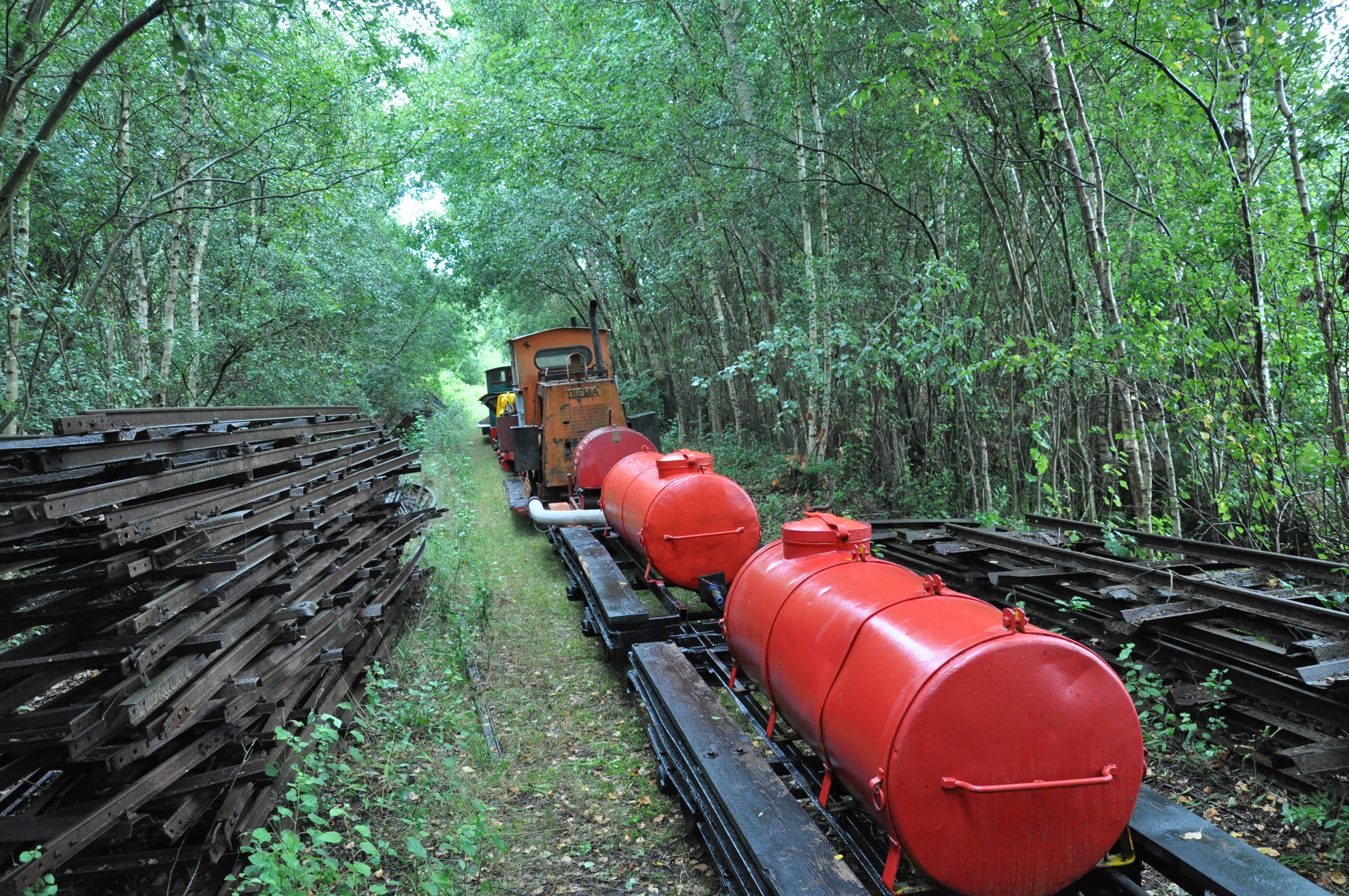 Veenspoor in Drenthe: de SNE bezoekt het Industrieel Smalspoor Museum in Erica