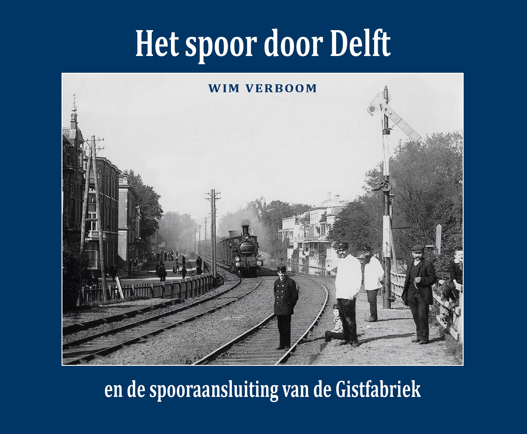 Het spoor door Delft