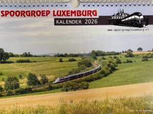 Maandkalender 2026 Spoorgroep Luxemburg
