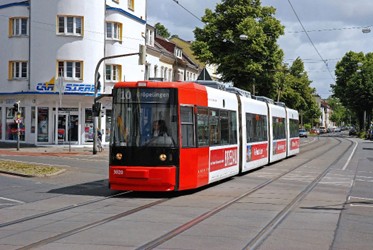GT8N-tram in Bremen