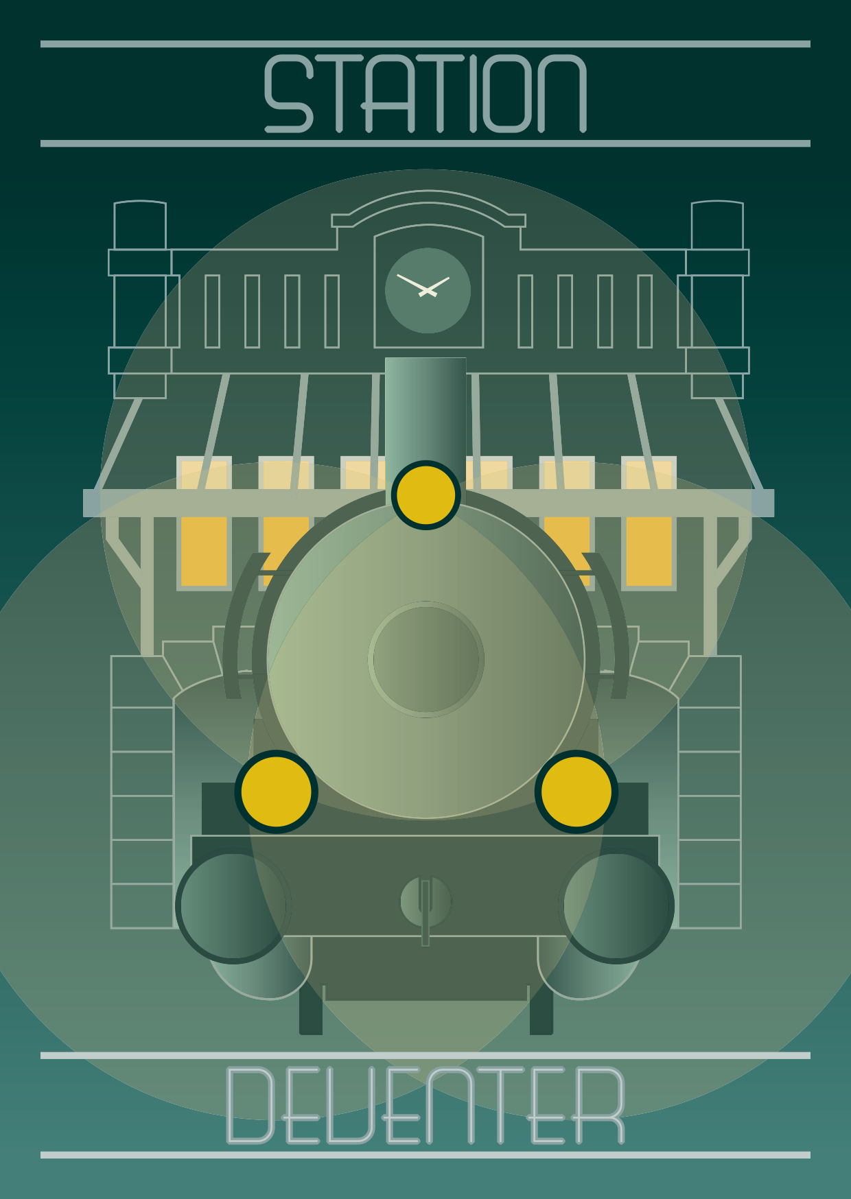 Spoorgeschiedenis rondom Deventer