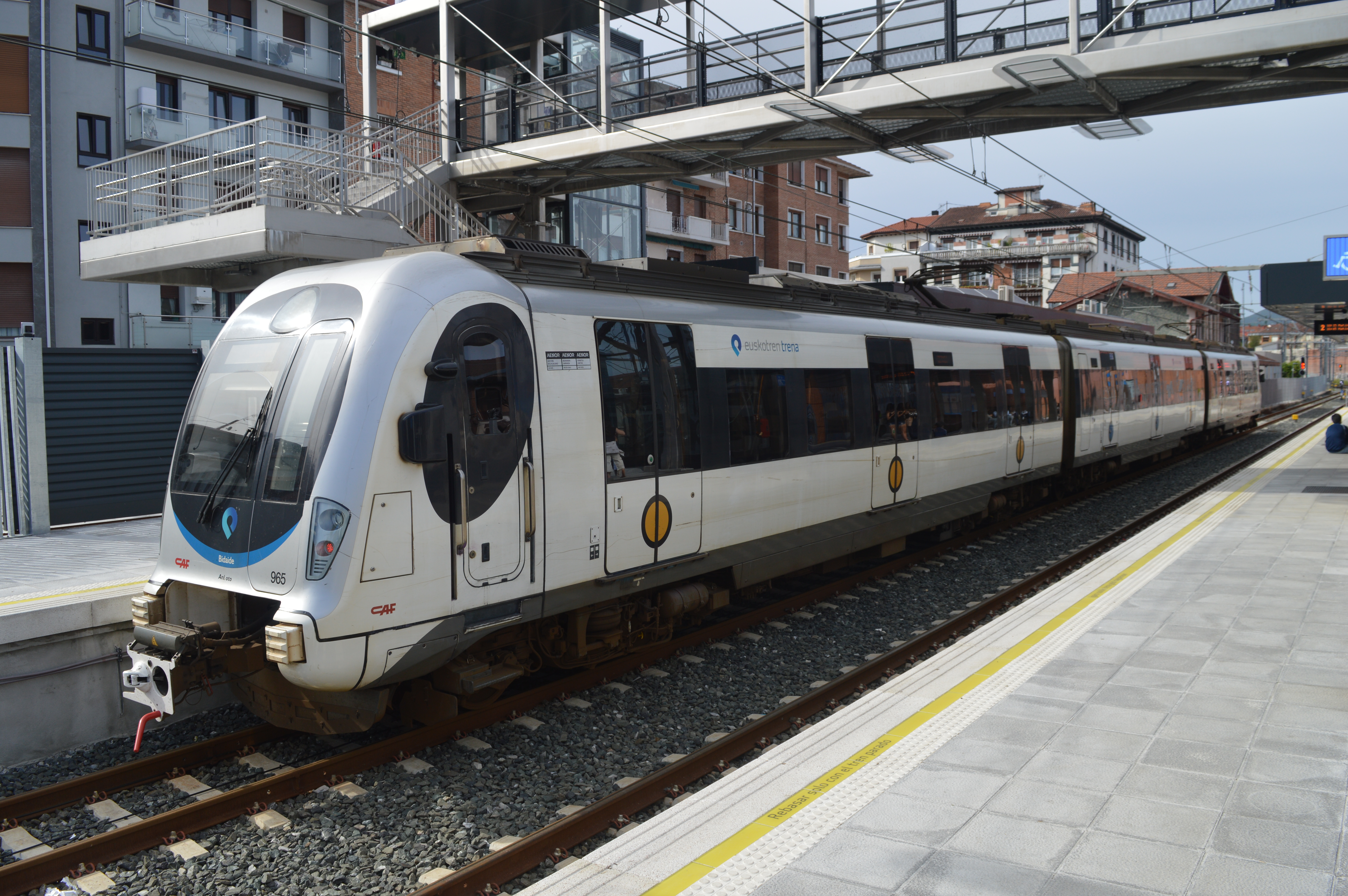 Trein en tram in Baskenland