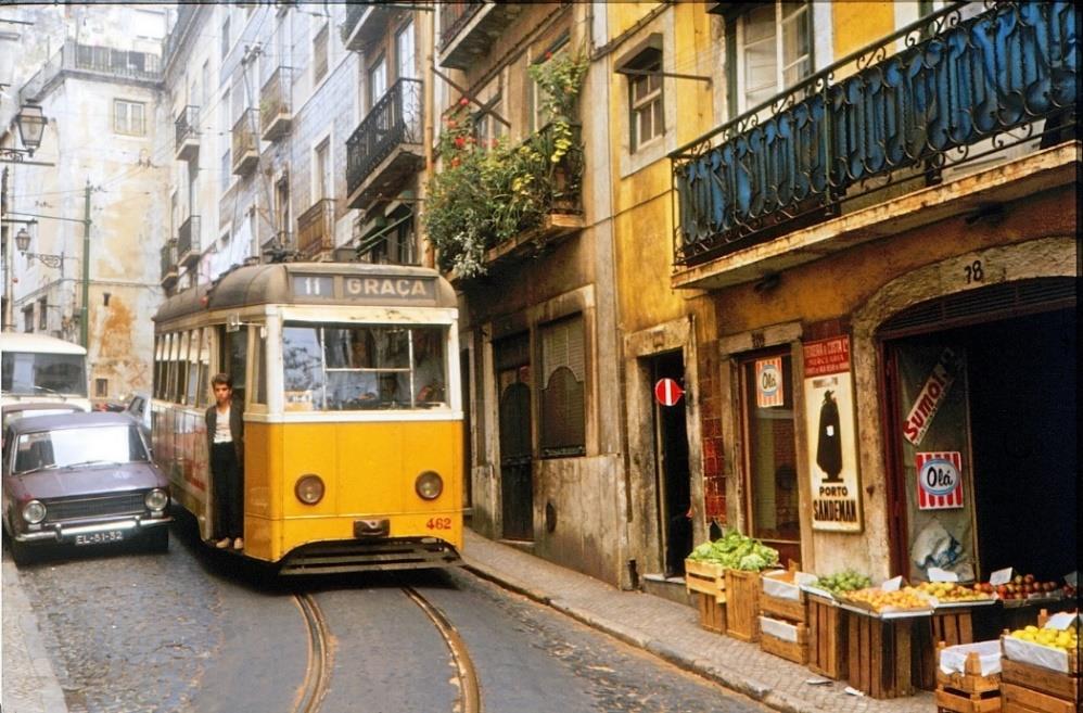 In de binnenstad van Lissabon ,1983