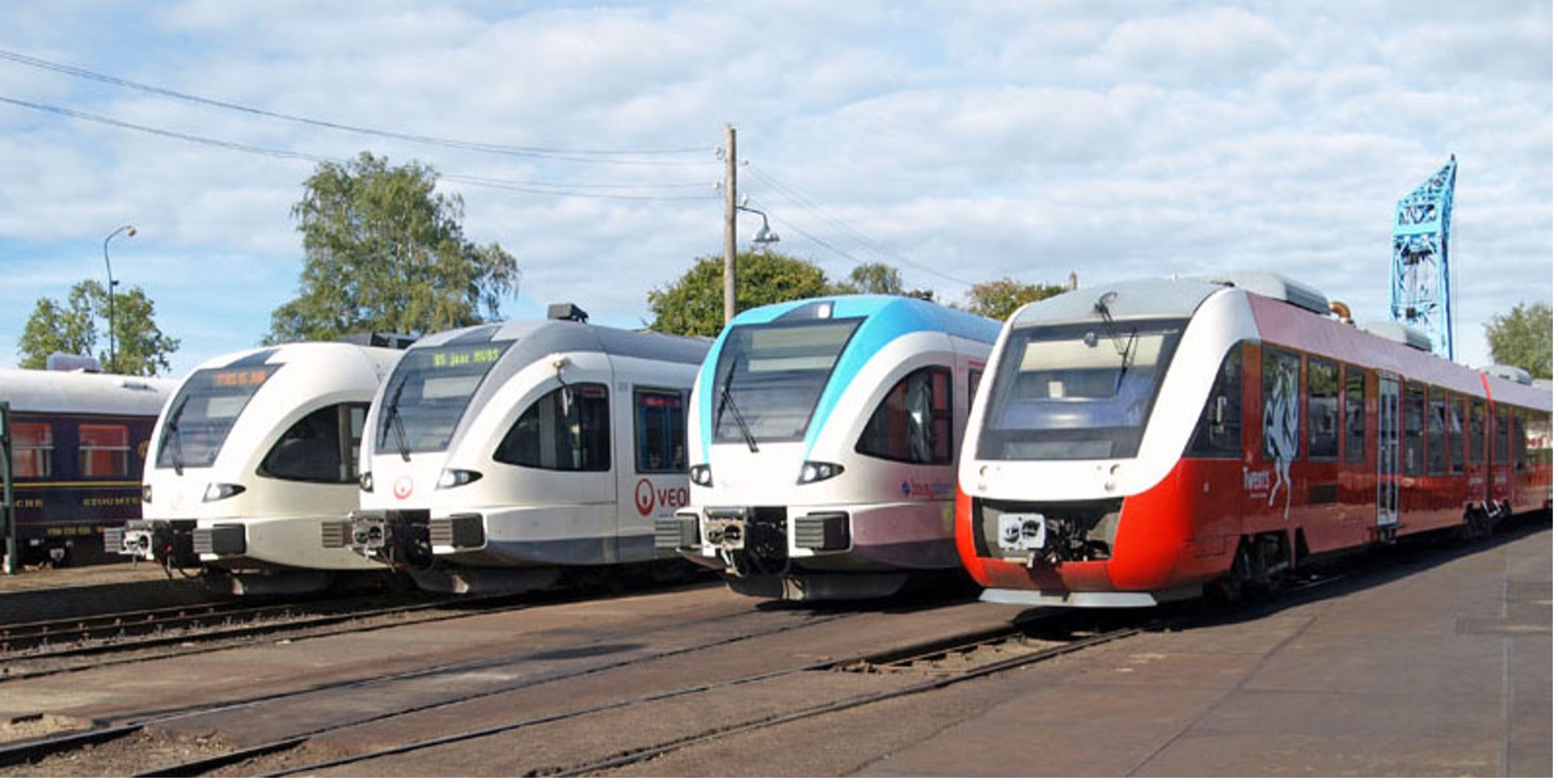 Arriva, Veolia, Breng en Syntus bij “85 Jaar NVBS”. Beekbergen, 8 oktober 2016.