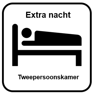 Weekend Luik en de TTA, extra overnachting 2P-kamer