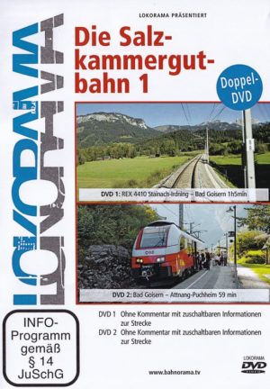 Die Salzkammergutbahn 2 DVD's