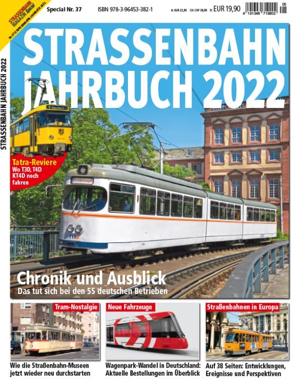 Strassenbahn Jahrbuch 2022