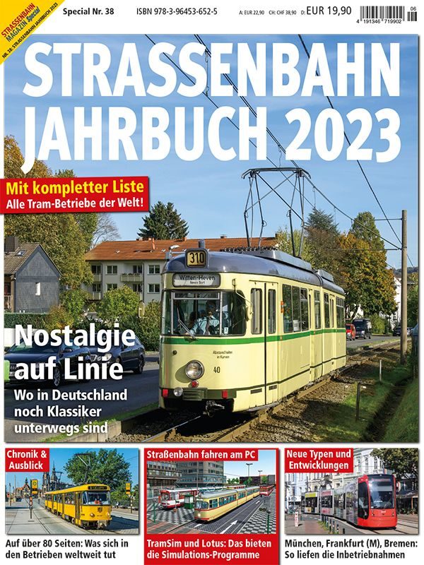 Strassenbahn Jahrbuch 2023