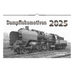 Kalender 2025 - Dampflokomotiven