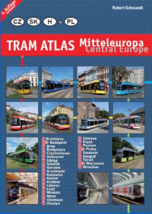 Tramatlas Mitteleuropa (incl. Polen) - uitgave 2024, tweede druk