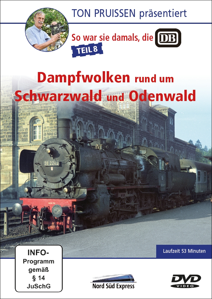 DVD - Dampfwolken rund um Schwarzwald und Odenwald