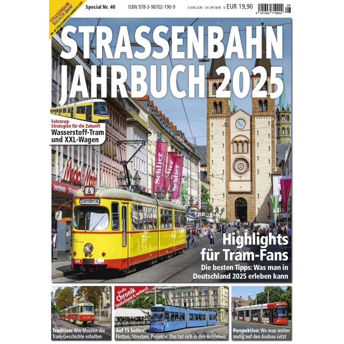 Strassenbahn Jahrbuch 2025